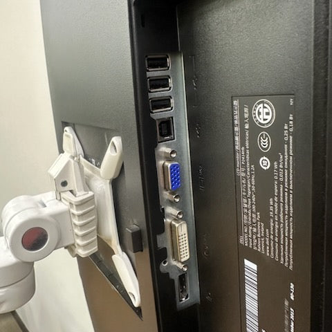 C.ME Single Monitor Arm with Dell P2414HB Monitor
