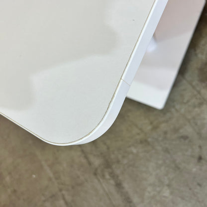 Small White Rounded Table