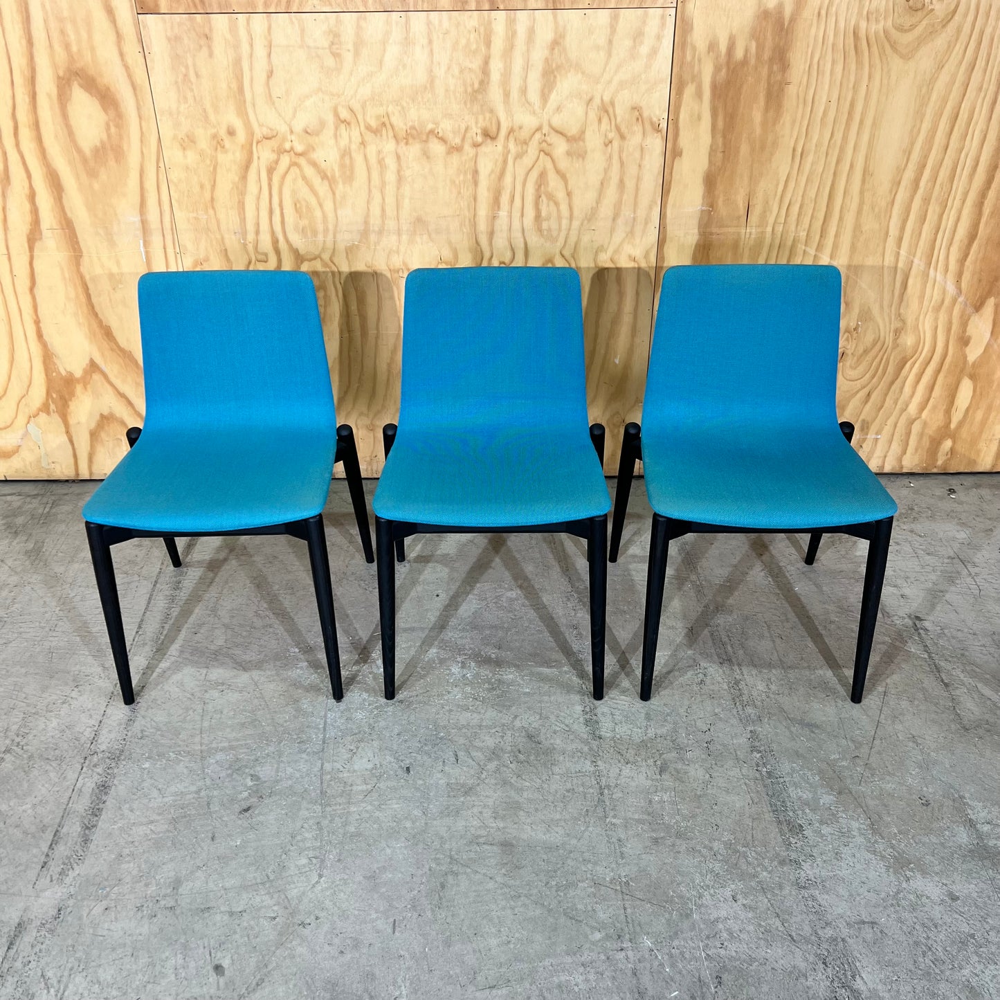 Malmö Chair by Pedrali in Teal
