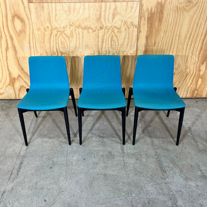 Malmö Chair by Pedrali in Teal