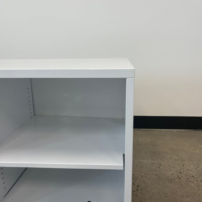 White Open Caddy Unit