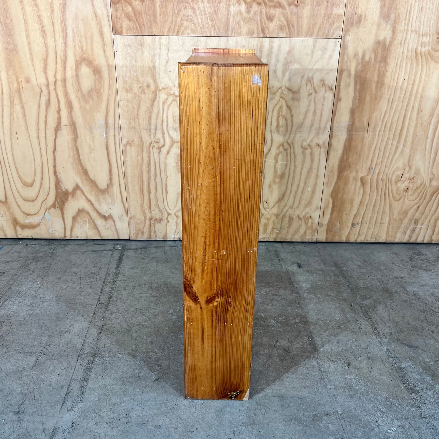 Solid Pine 4-Tier Bookshelf