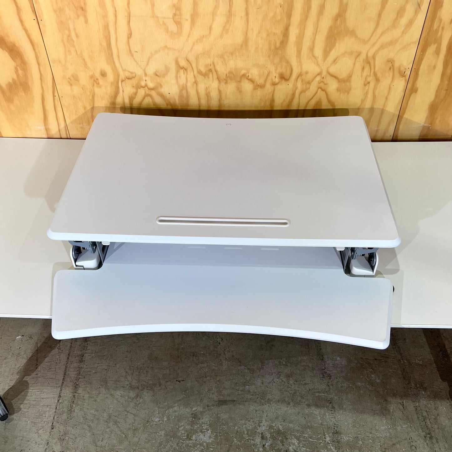 White Desk Riser