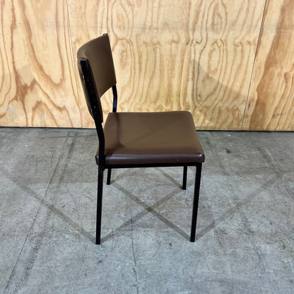 Brown Visitor Chair - Plain