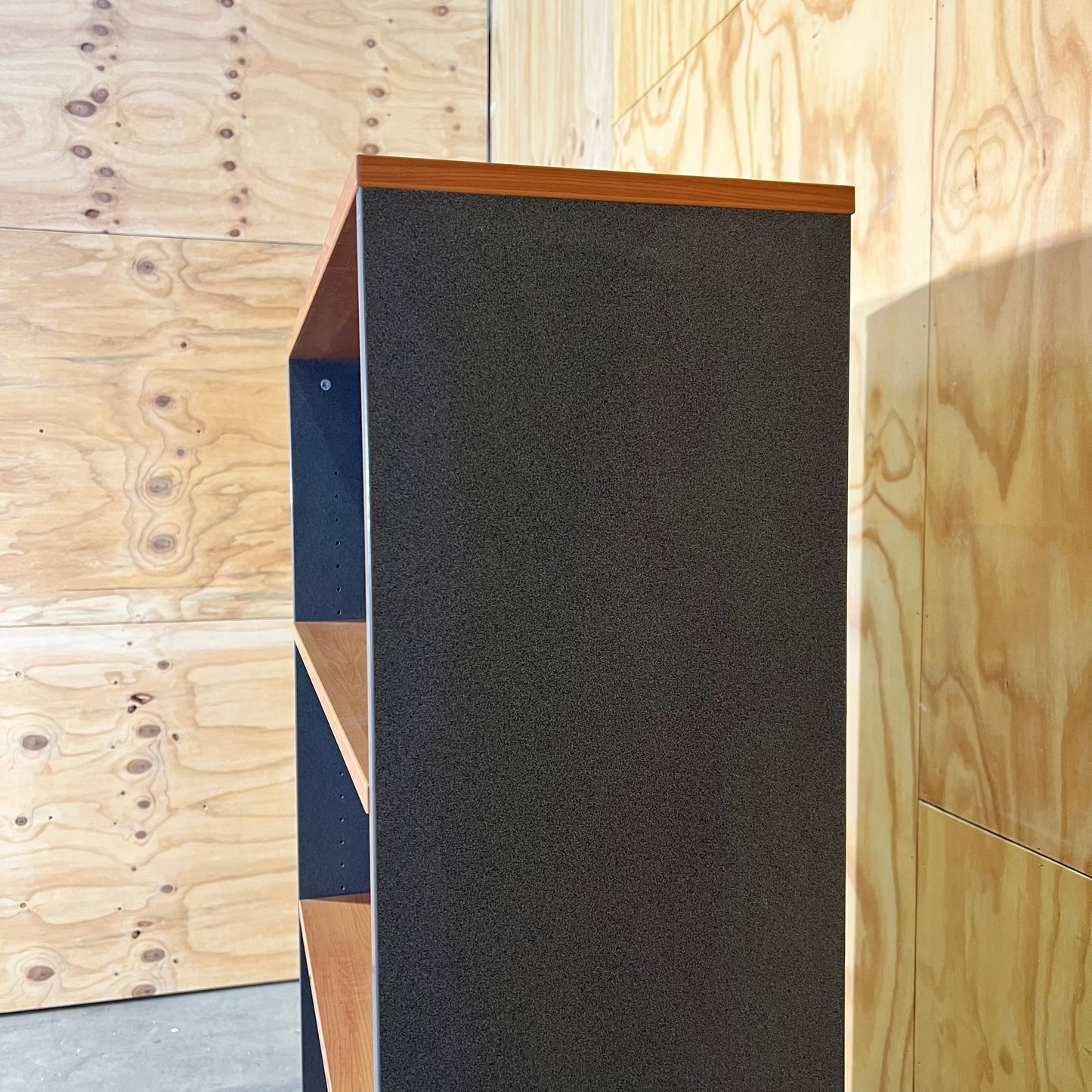 Timber and Slate Laminate Bookshelf