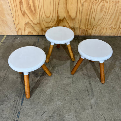 LifeSpaceJourney Spun Milking Stool