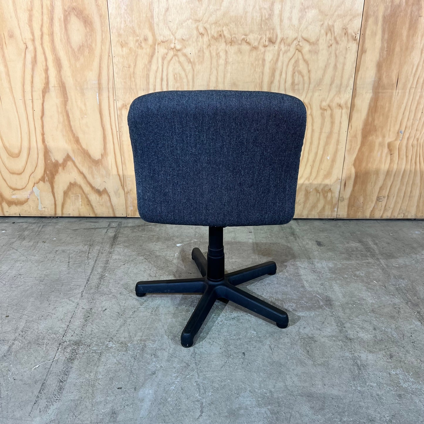 Commerical Grey Upholstered Task Chair without Arms