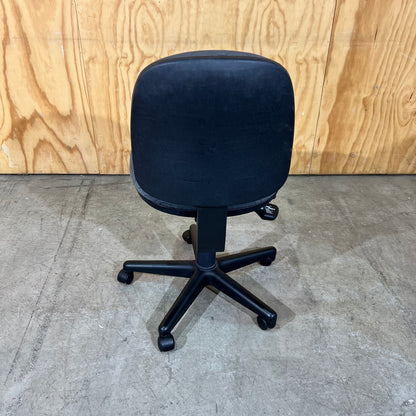 Grey Patterned Task Chair