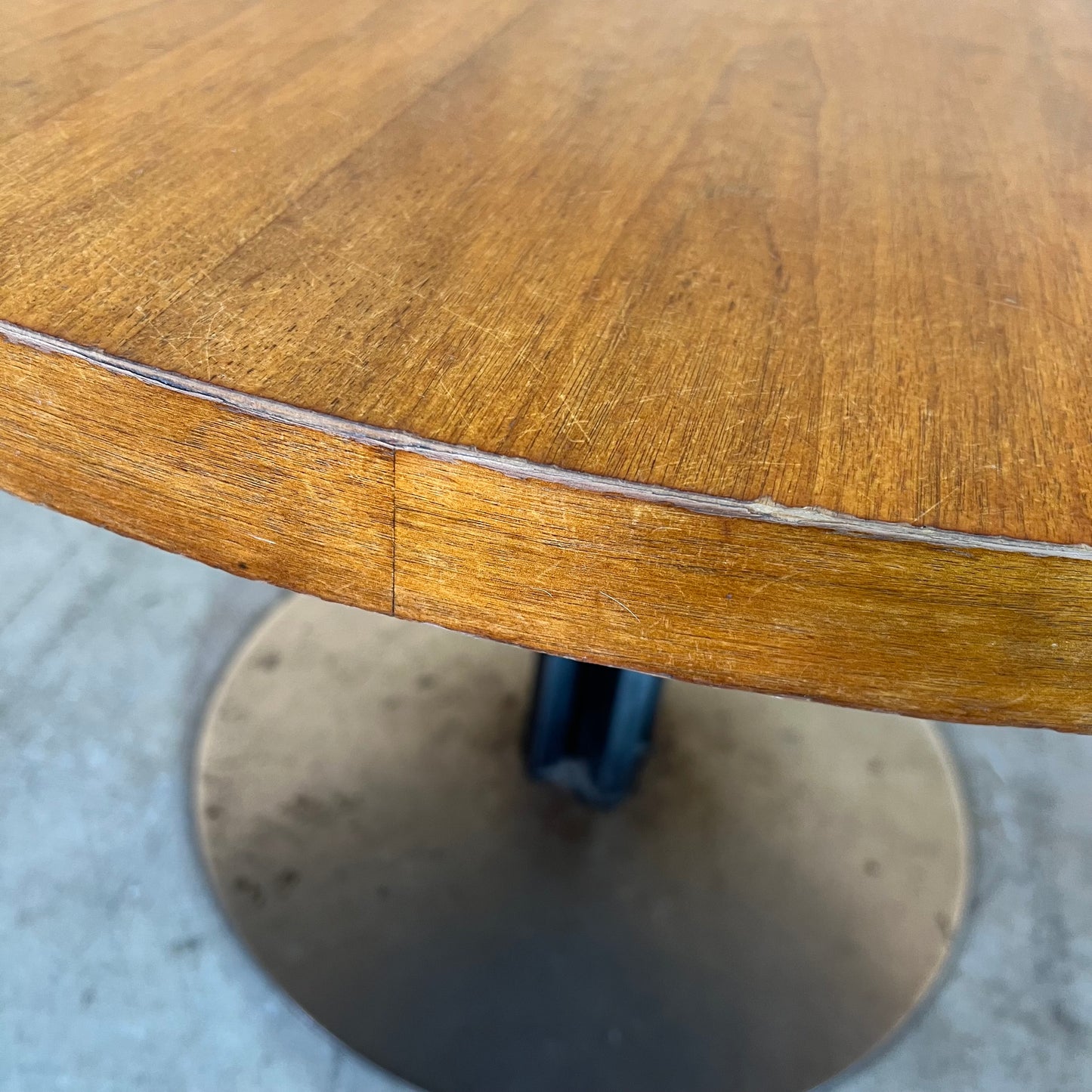 Industrial Timber & Steel Dining Table
