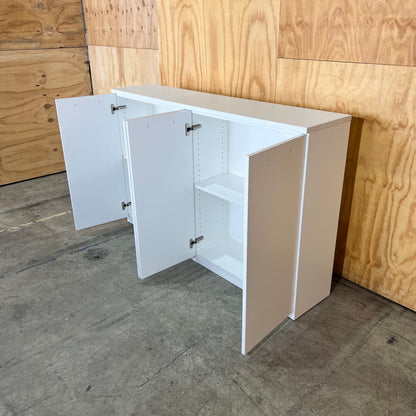 White 4-Door Sideboard