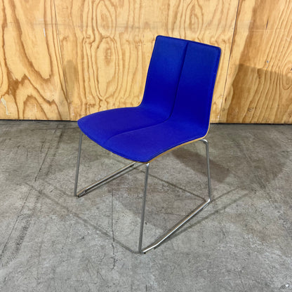 Schamburg Alvisse Miles Side Chair in Blue