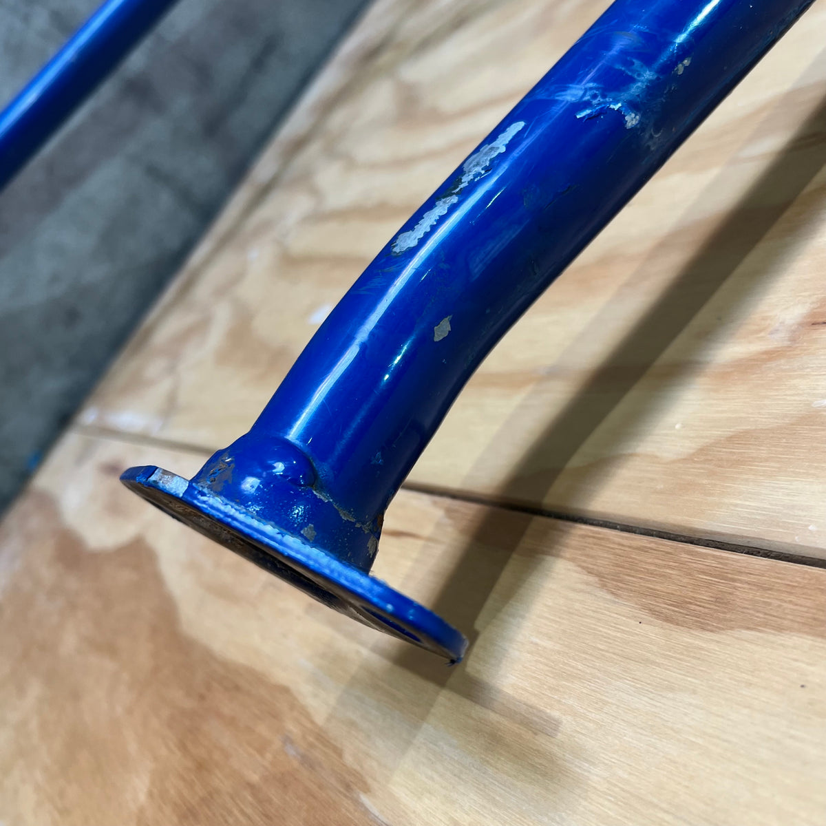 Set of Blue Metal Playground Bridge Sides