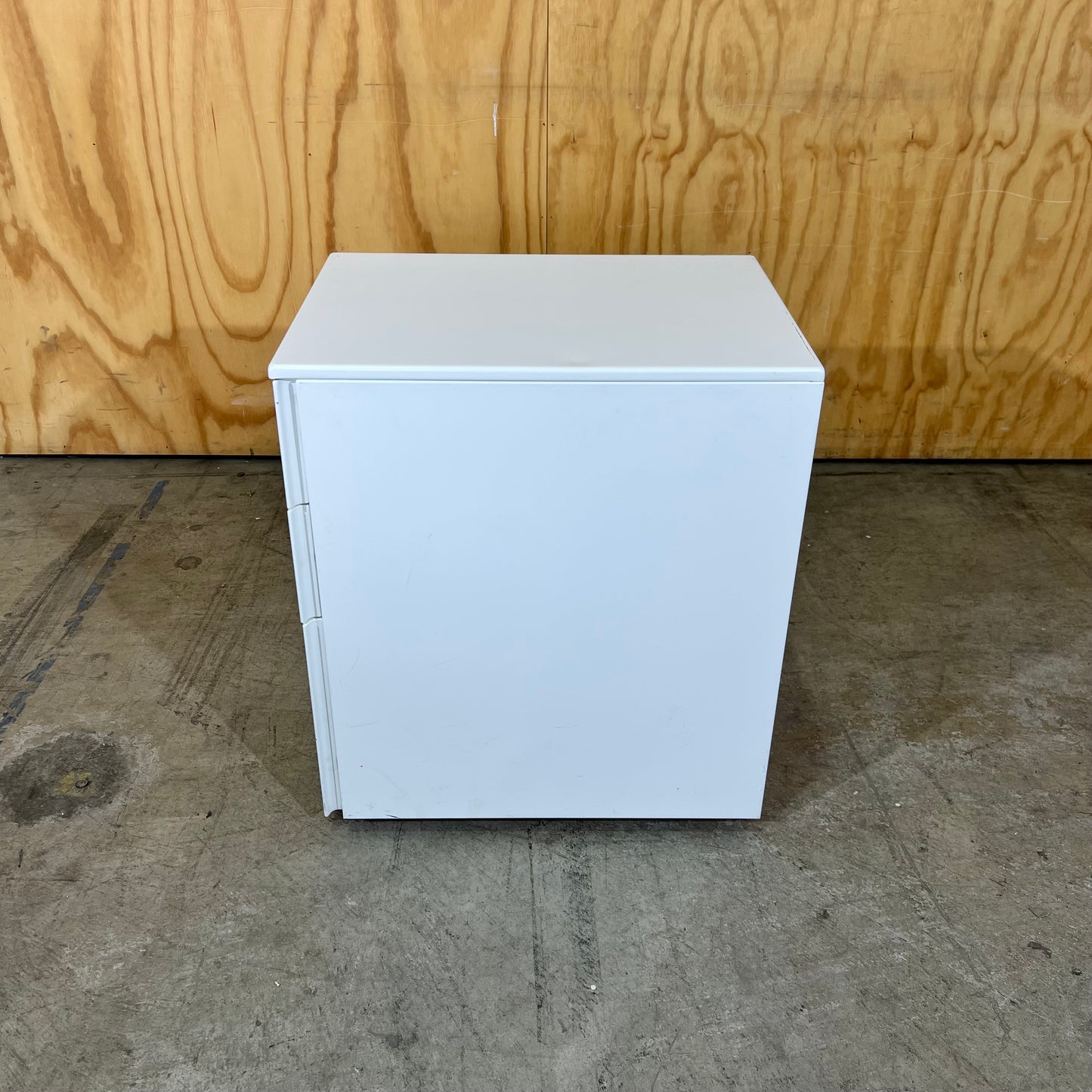 3-Drawer Pedestal in White