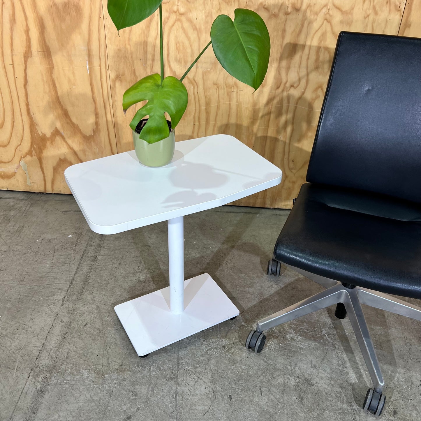 Small White Rounded Table