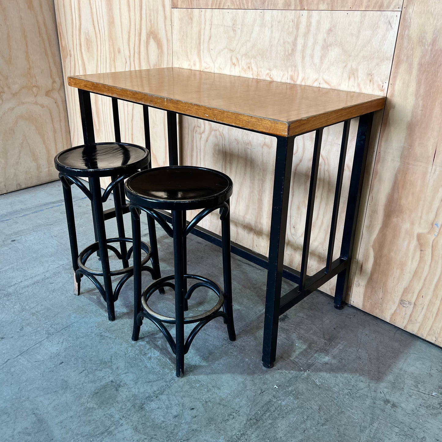 Timber Narrow High Table