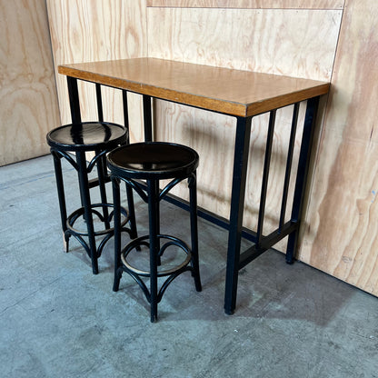 Timber Narrow High Table