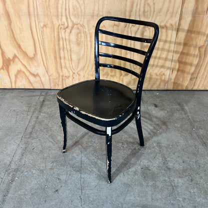 Thonet Horizontal Slat-Back Café Chair
