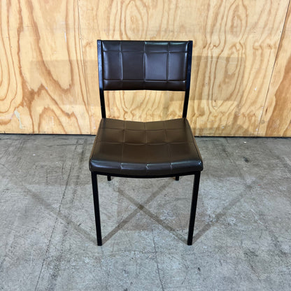 Brown Visitor Chair - Pattern