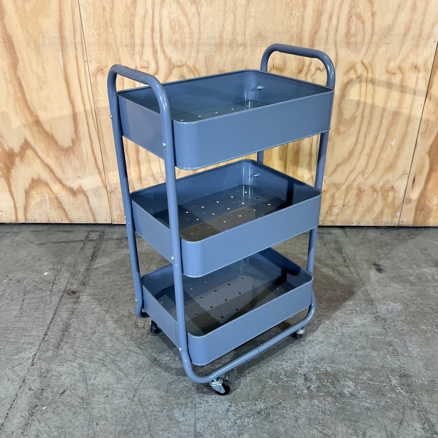 3 Tier IKEA RÅSKOG Trolley in Grey