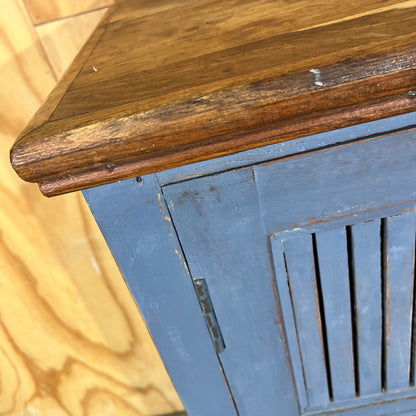 Blue Teak Cabinet