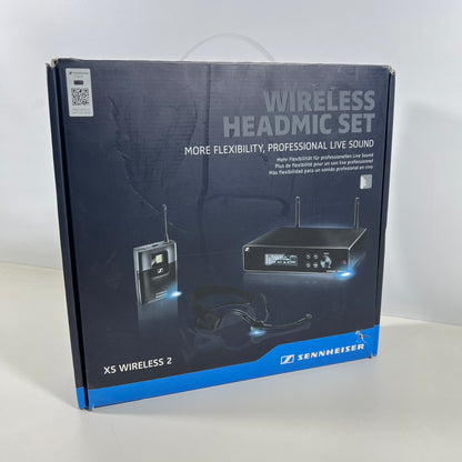 Sennheiser XSW 2-ME3-A Wireless Headset Microphone System Set