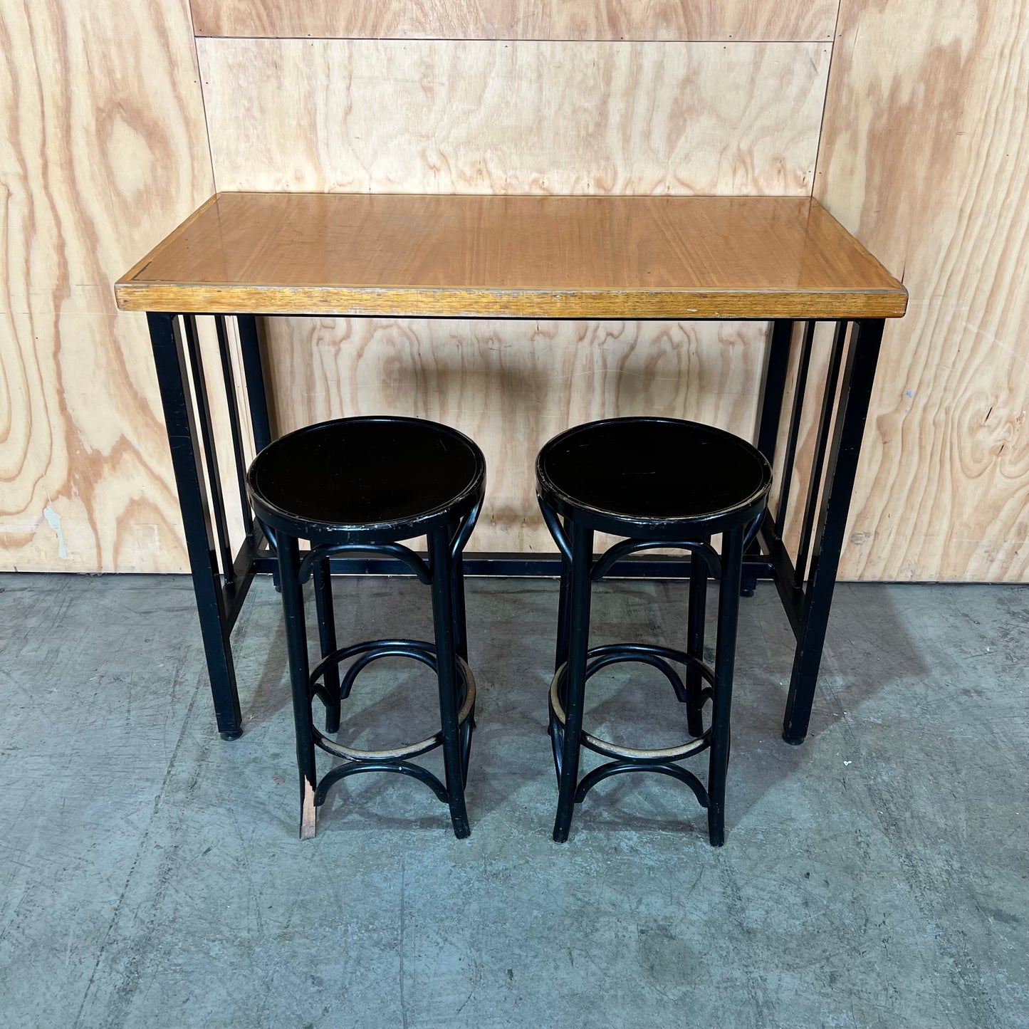 Timber Narrow High Table