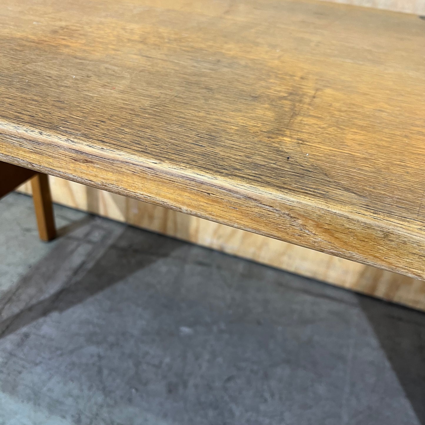 Mid Century Desk with three drawers