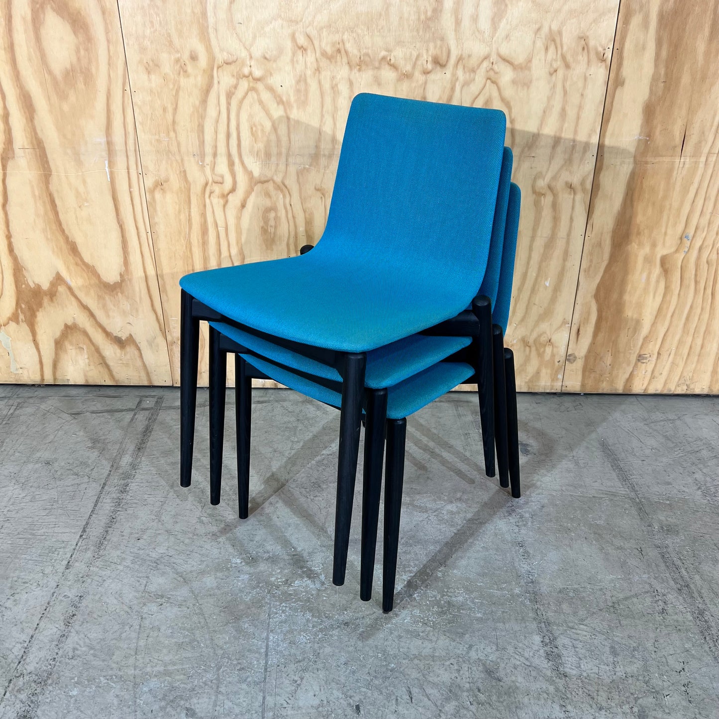 Malmö Chair by Pedrali in Teal