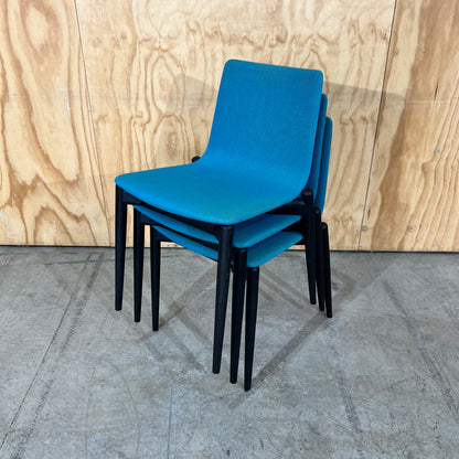 Malmö Chair by Pedrali in Teal