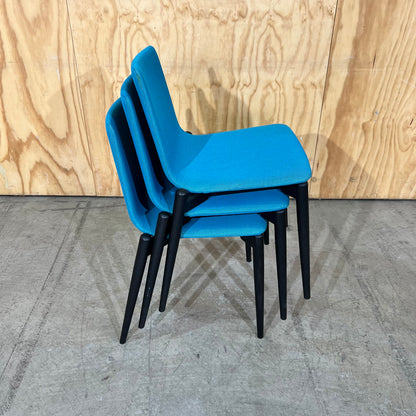 Malmö Chair by Pedrali in Teal