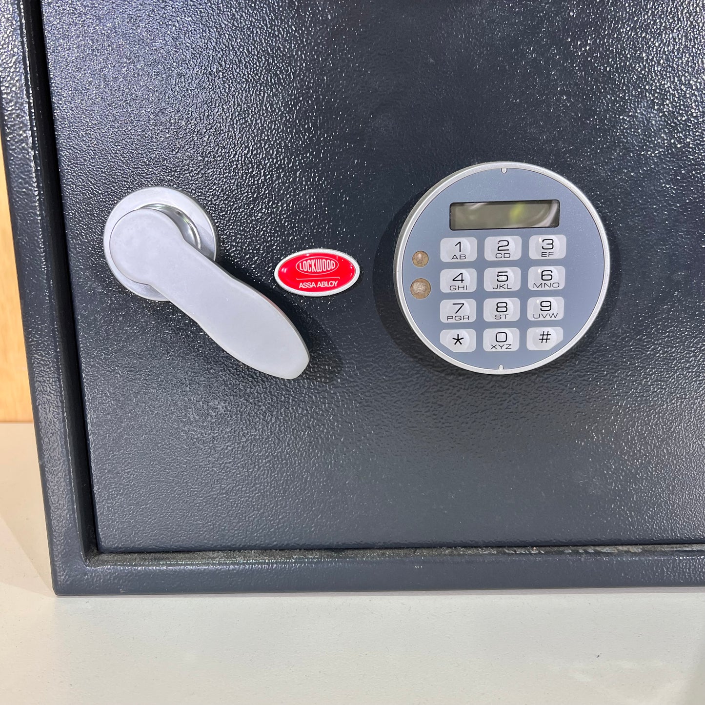 Small Black Lockwood Safe
