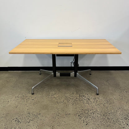 Meeting Room Table with Timber Veneer
