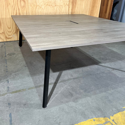 Commercial Boardroom Table with Cable Box - 10 Seater