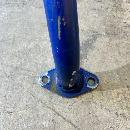 Set of Blue Metal Playground Skewed Ladders