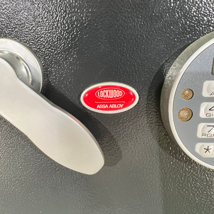 Small Black Lockwood Safe