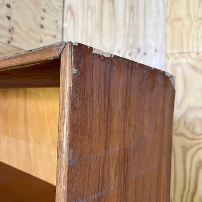 Wide Timber Bookshelf