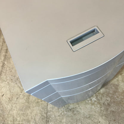 Silver Sloped 3 Drawer Pedestal