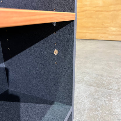 Timber and Slate Laminate Bookshelf