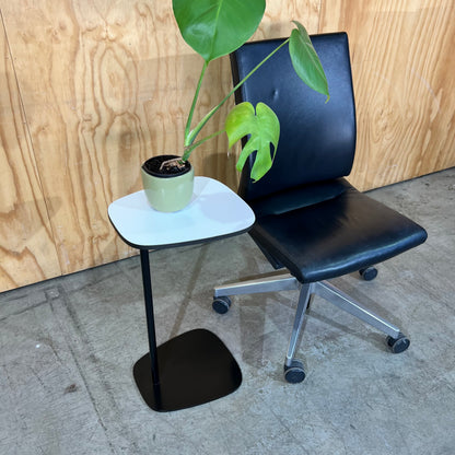 Small White Accent Table