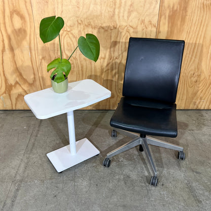 Small White Rounded Table