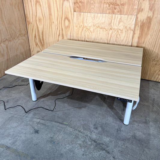 Haworth HAT Elements Electric Sit Stand Double Desk