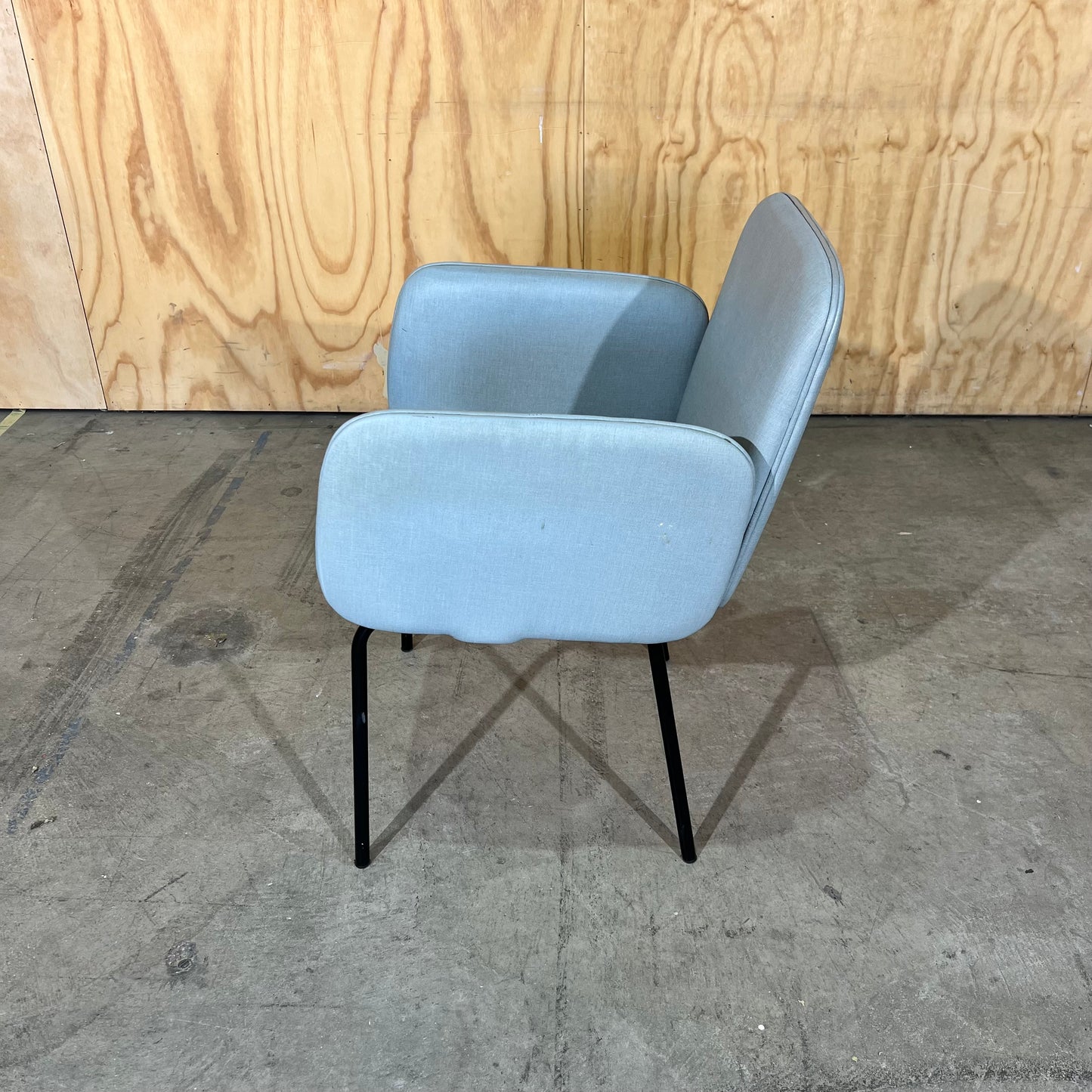 Commercial Modernist Style Vinyl Wrap Chairs