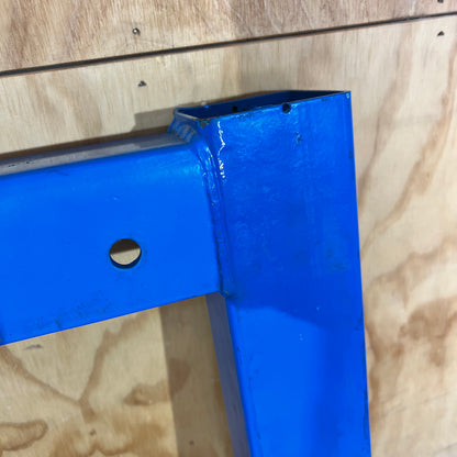 Set of Blue Metal Playground Posts