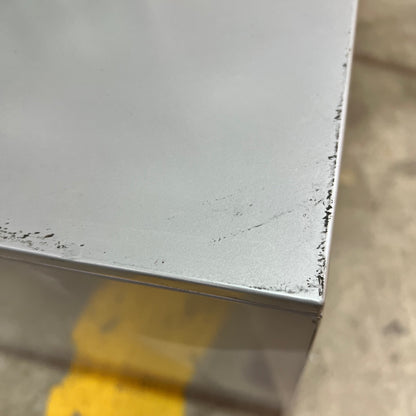 Silver 3-Drawer Pedestal