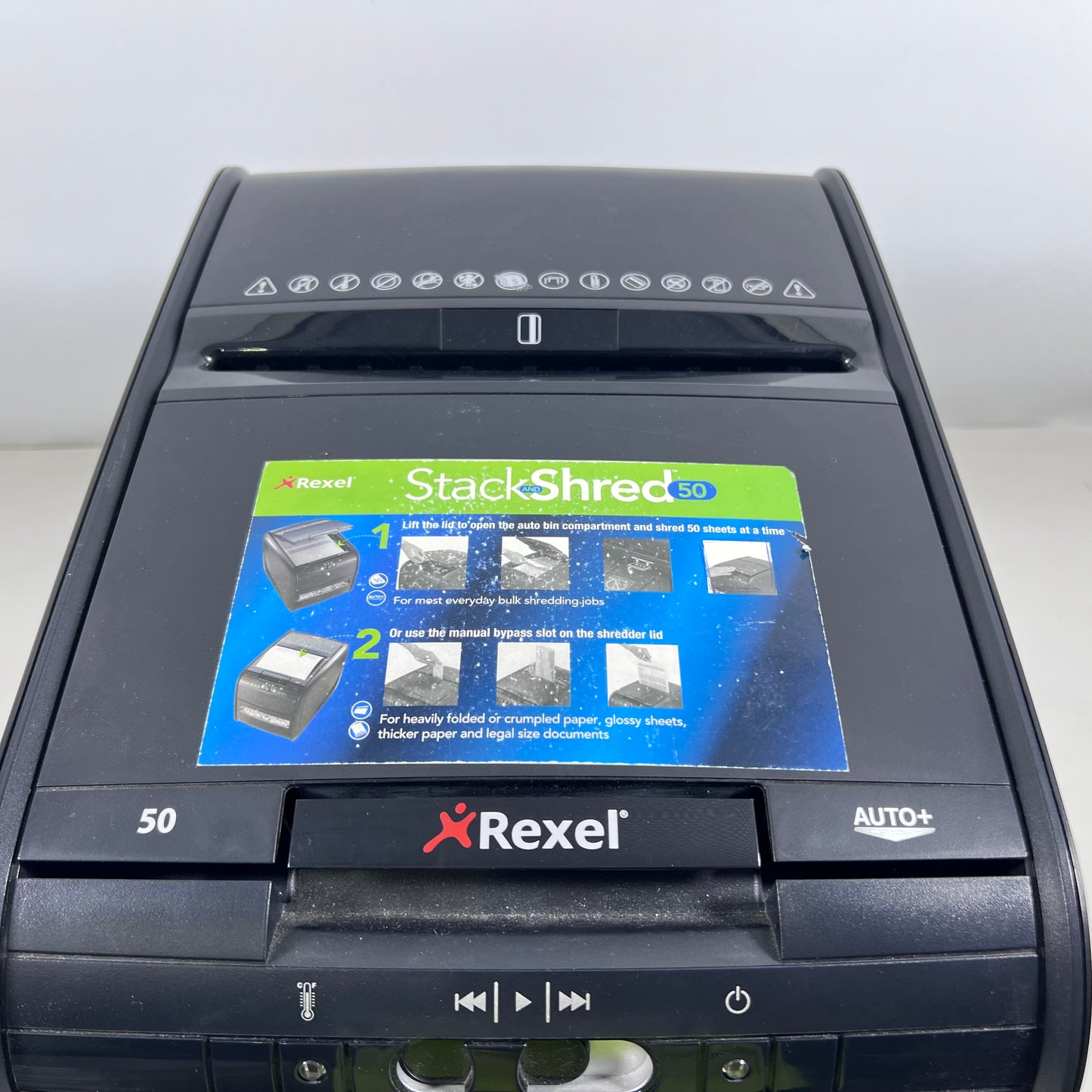 Rexel Optimum Auto Feed+ 50X shredder