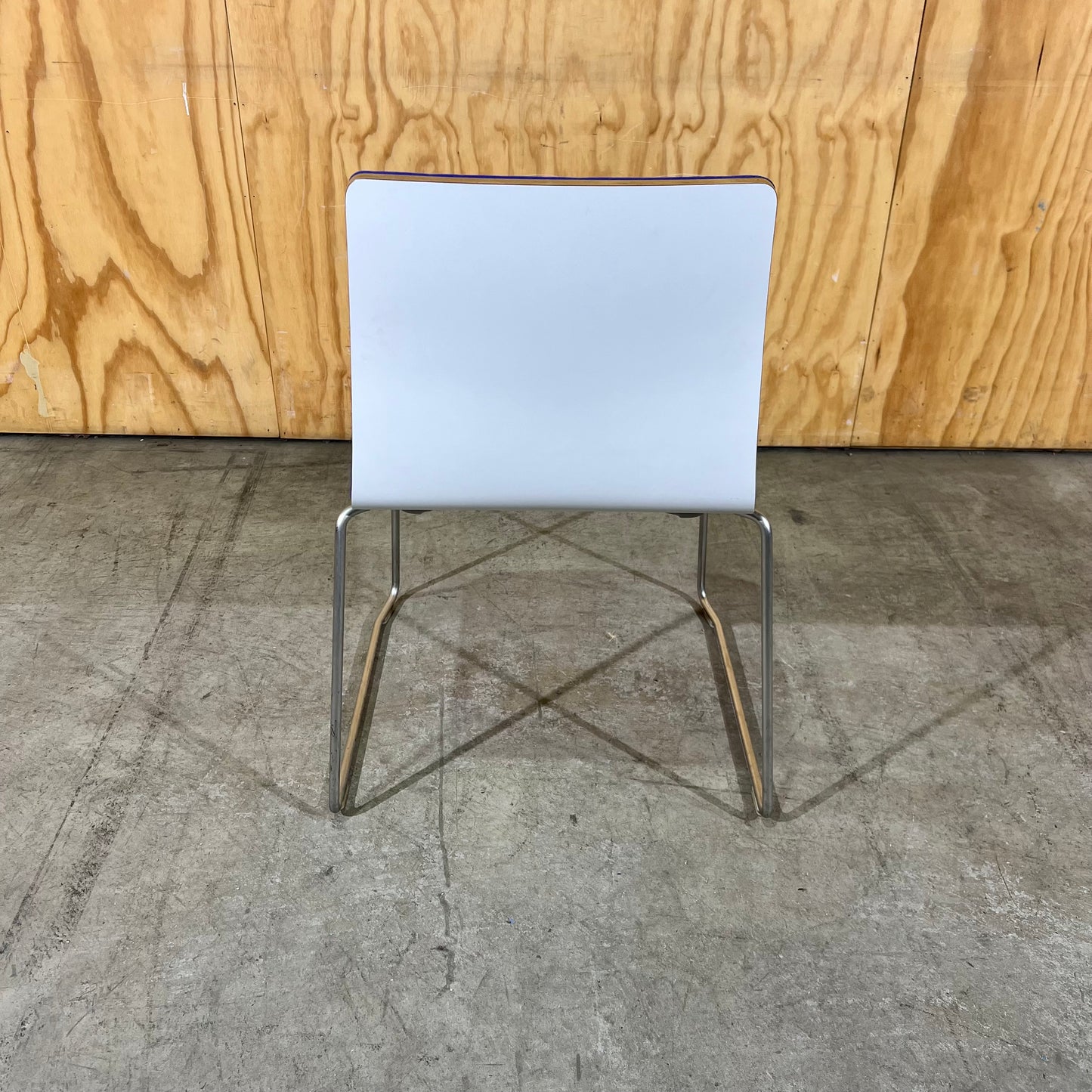 Schamburg Alvisse Miles Side Chair in Blue