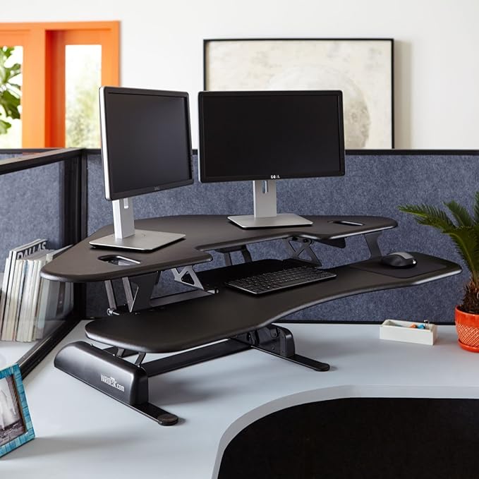 Varidesk Cube Corner 48 - Sit Stand Desk Riser - Brand New In Box
