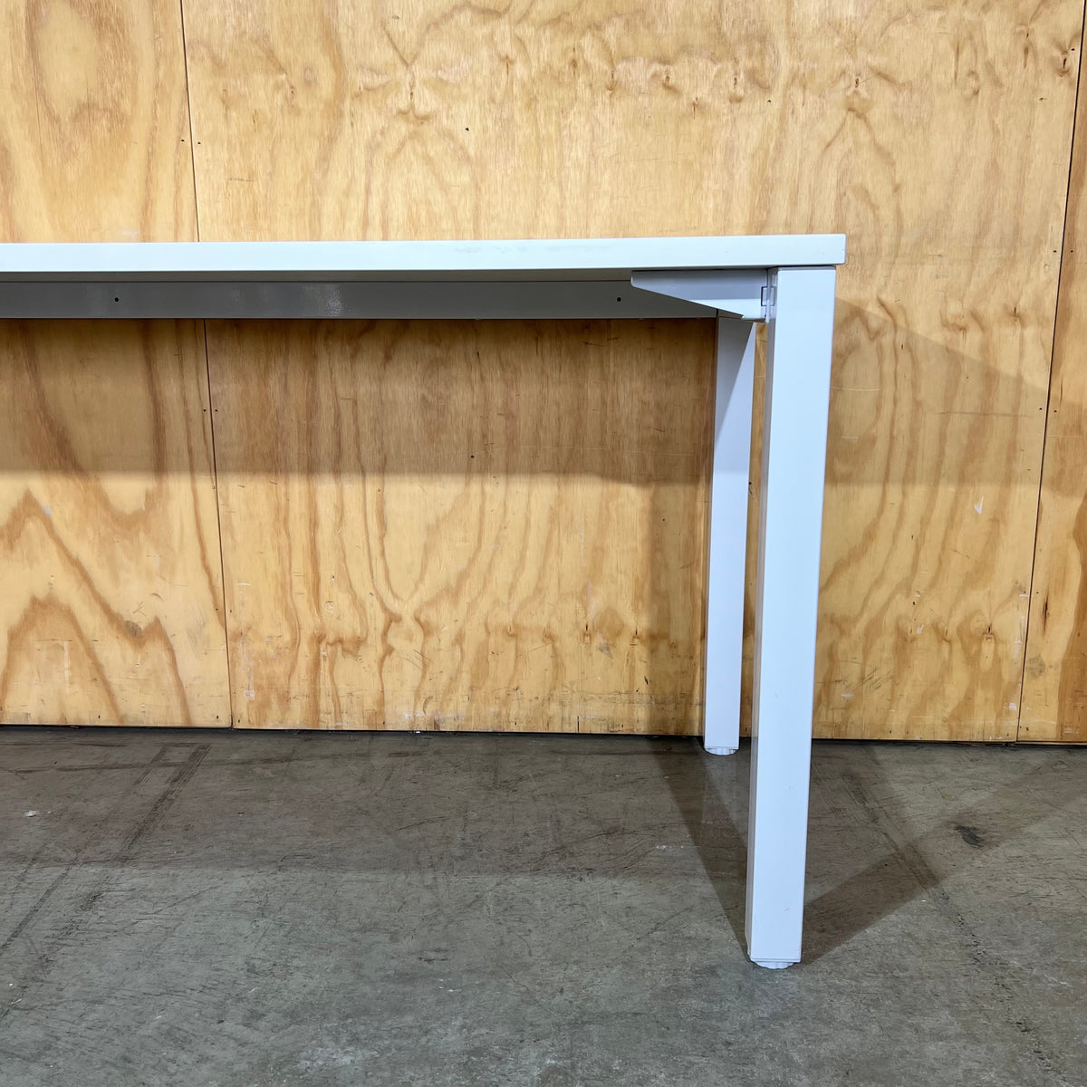 Long Thin White Desk/Table