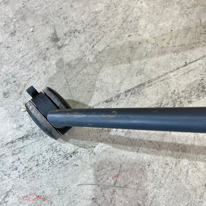 White Flip Table on Castors