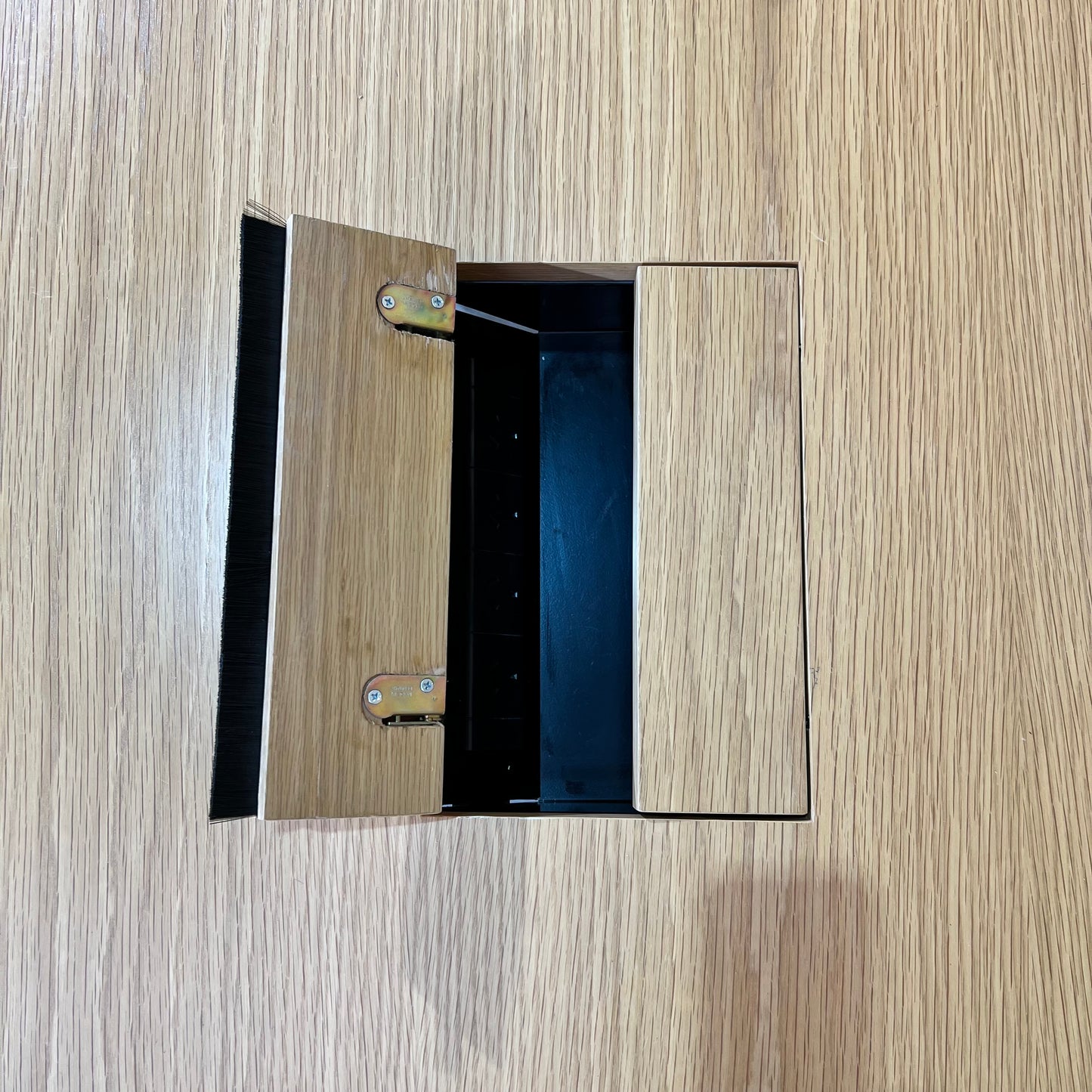 Executive Boardroom Meeting Table with Integrated Power Port